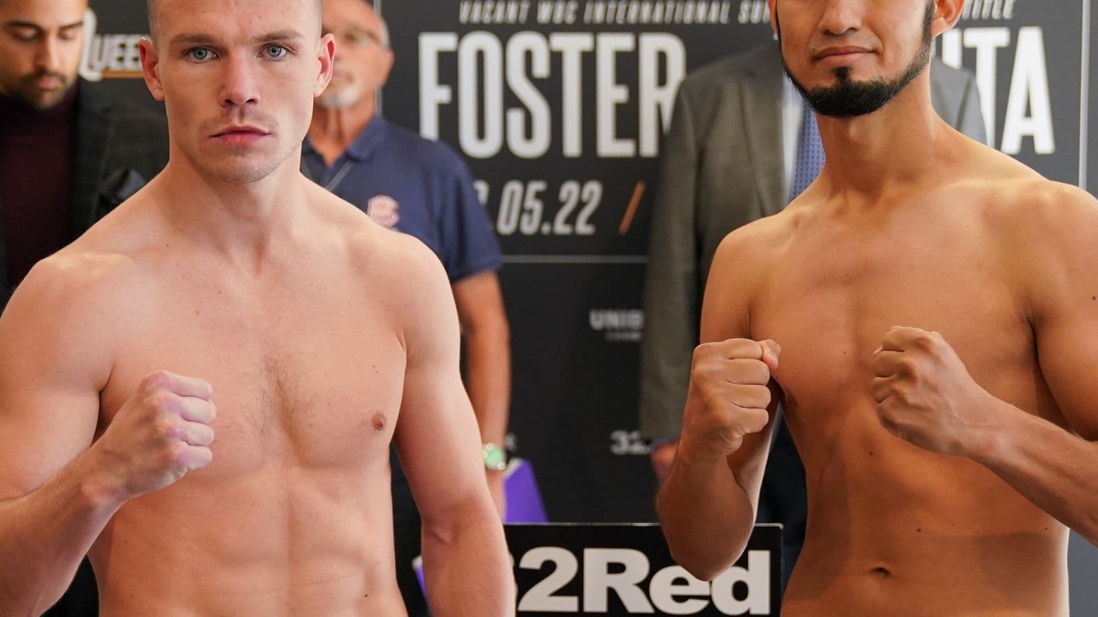Andrew Cain vs Luis Moreno Weigh in