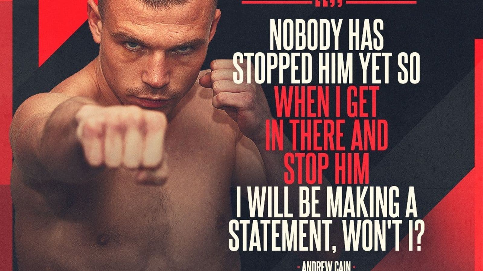 Andrew Cain vs Ionut Baluta Quotes
