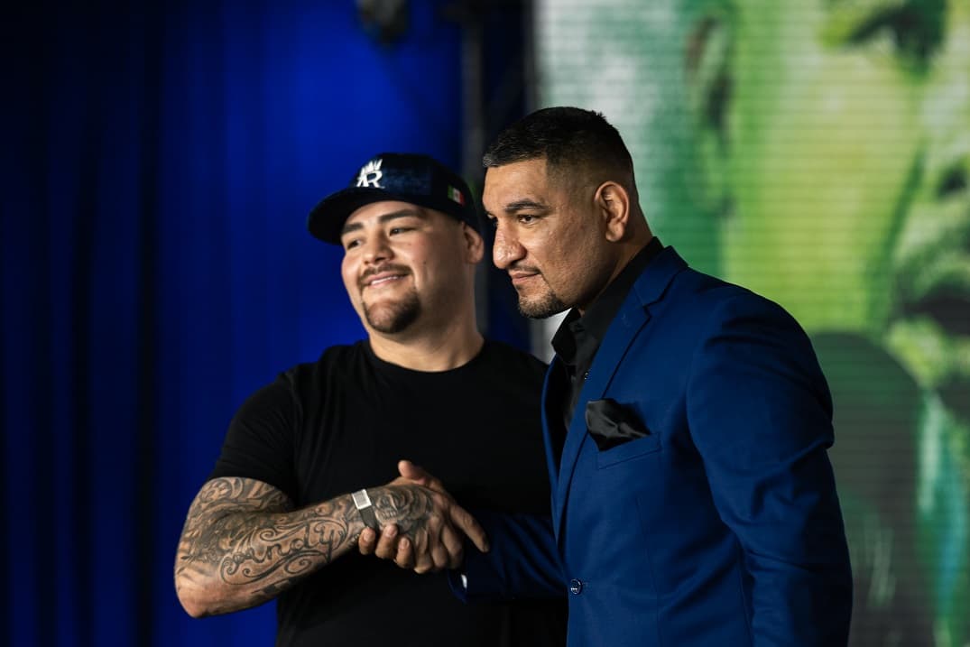 Andy Ruiz vs Chris Arreola Handshake