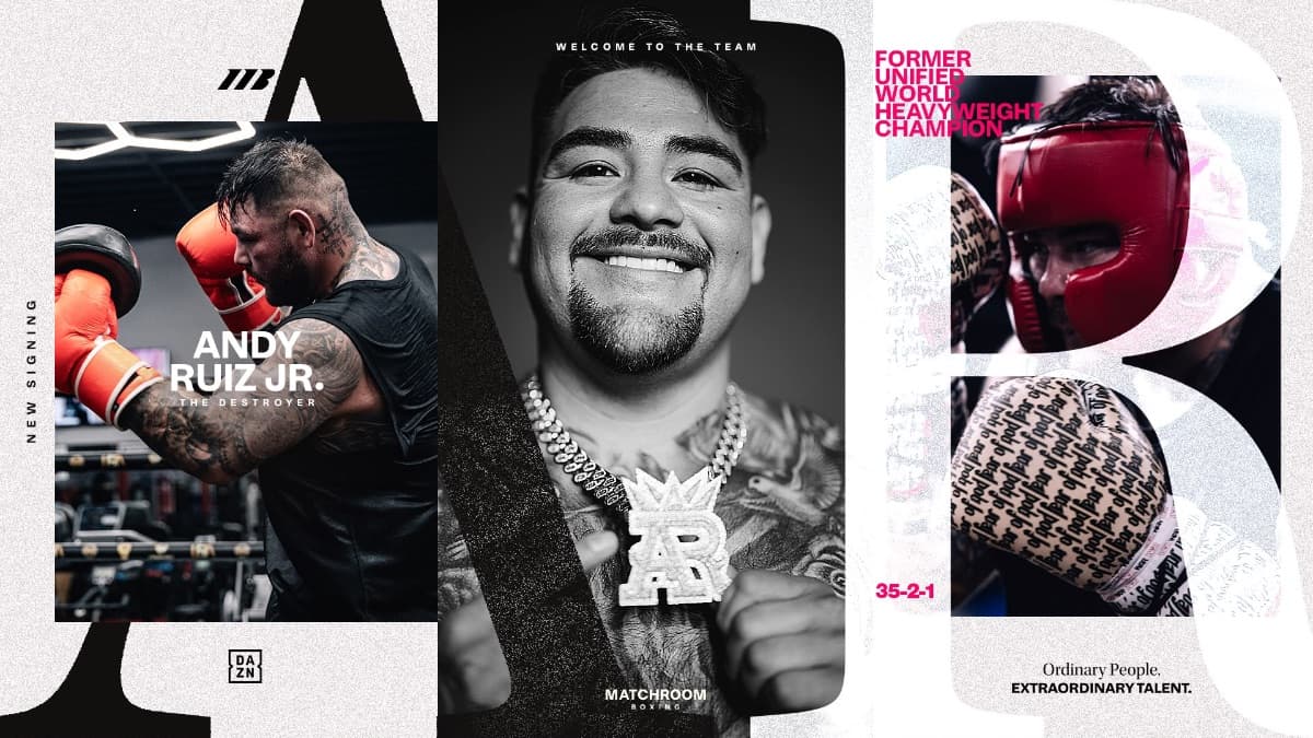 Andy Ruiz Jr Matchroom Wttt