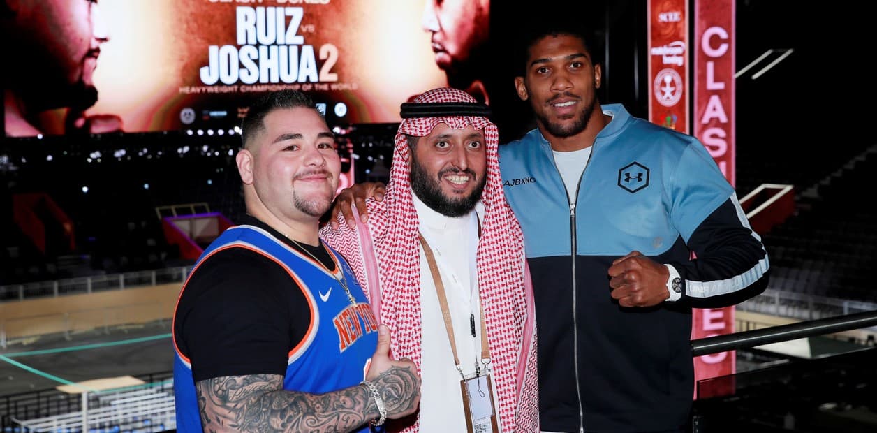 Andy Ruiz Jr and Anthony Joshua