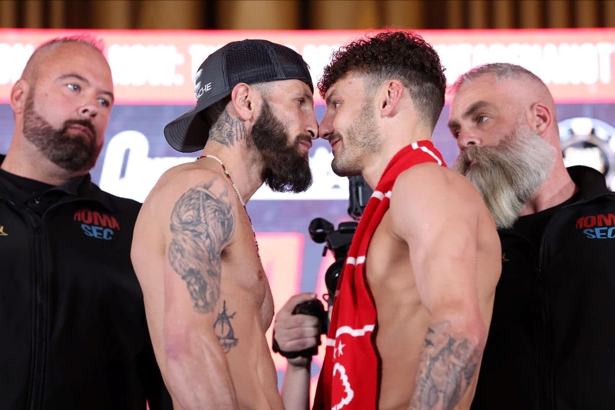 Anthony Cacace vs Leigh Wood Weighin