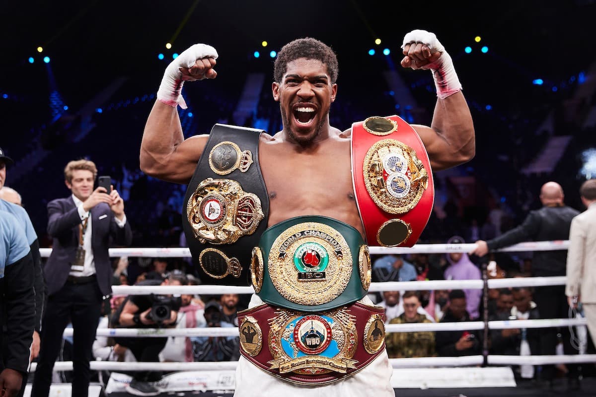 Anthony Joshua vs Andy Ruiz Jr 2 Belts