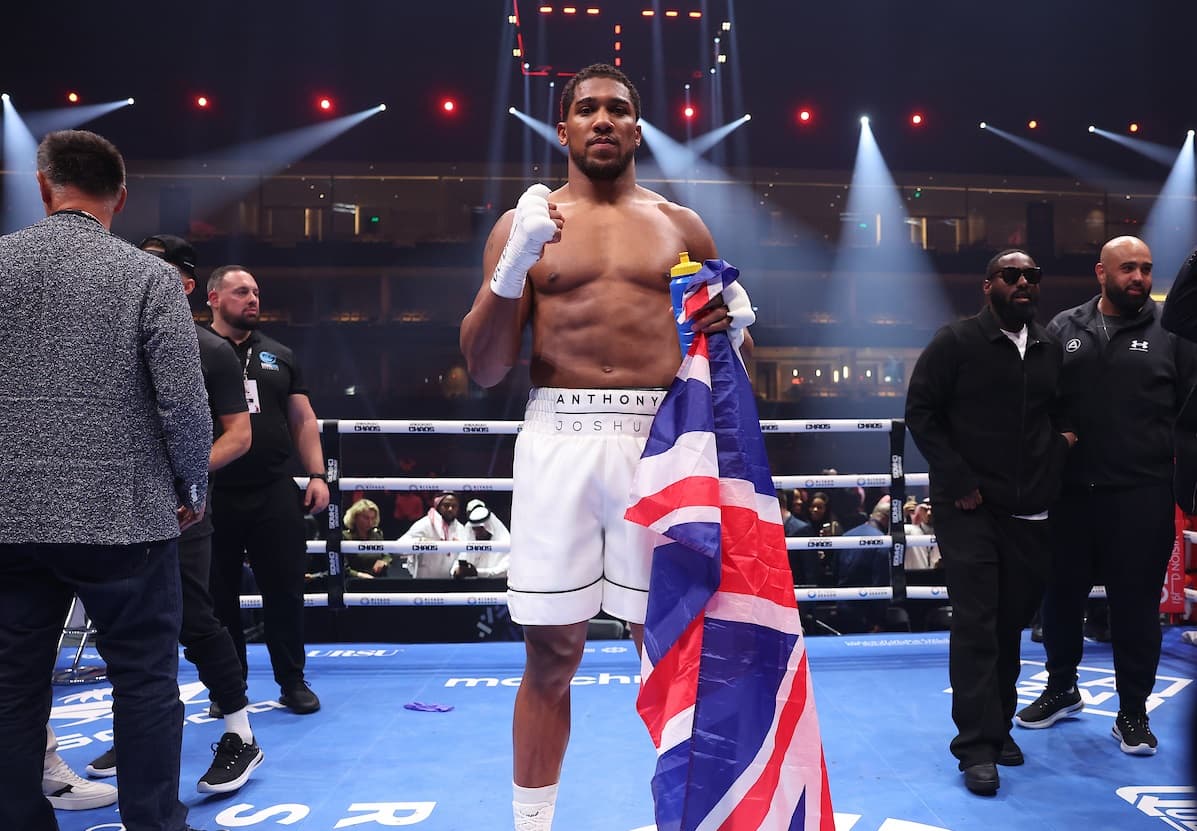 Anthony Joshua Union Jack