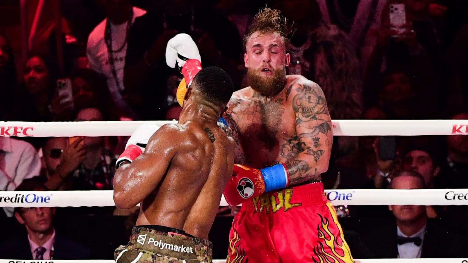 Jake Paul vs Anthony Joshua KO