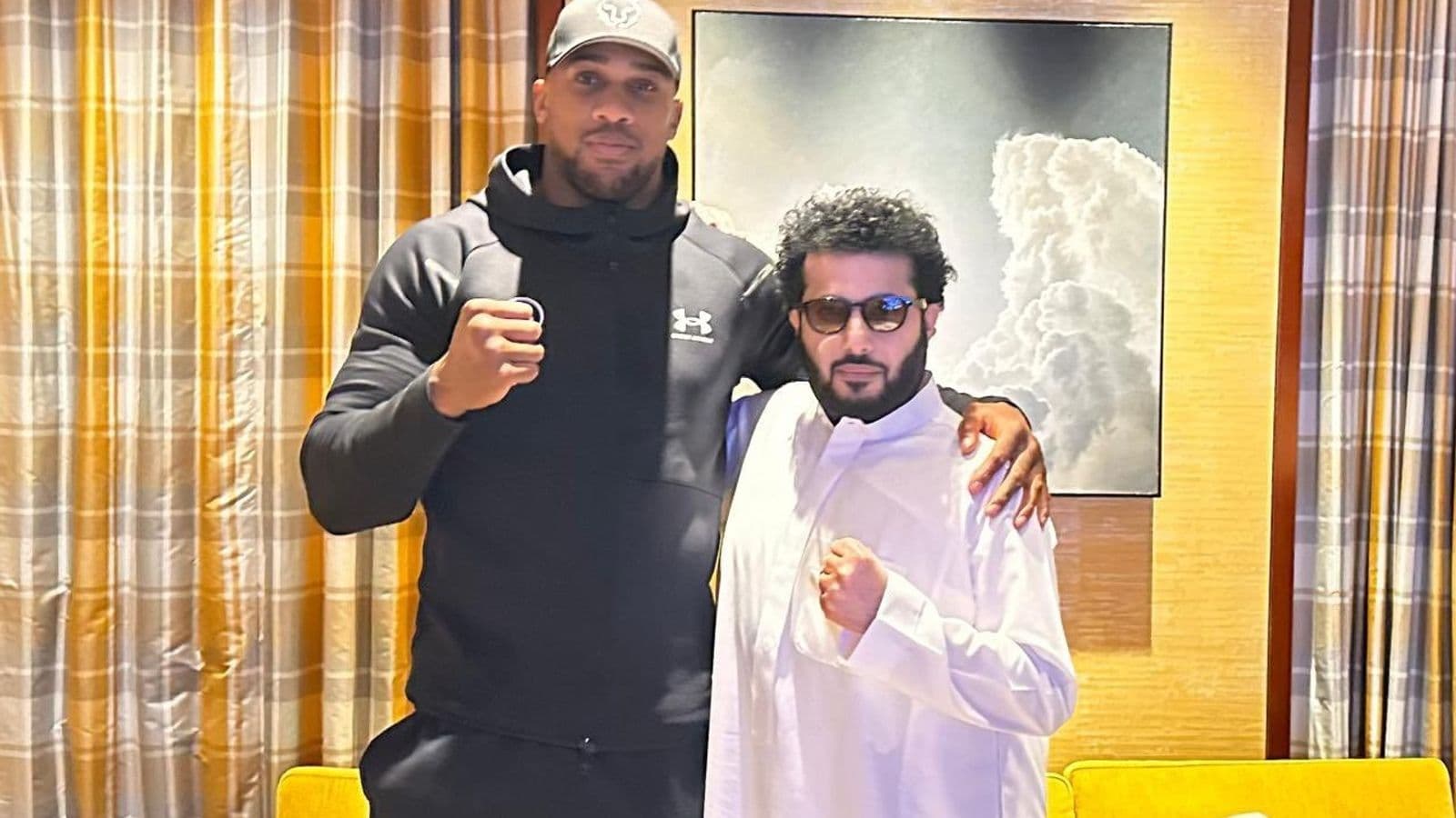 Anthony Joshua and Turki Alalshikh