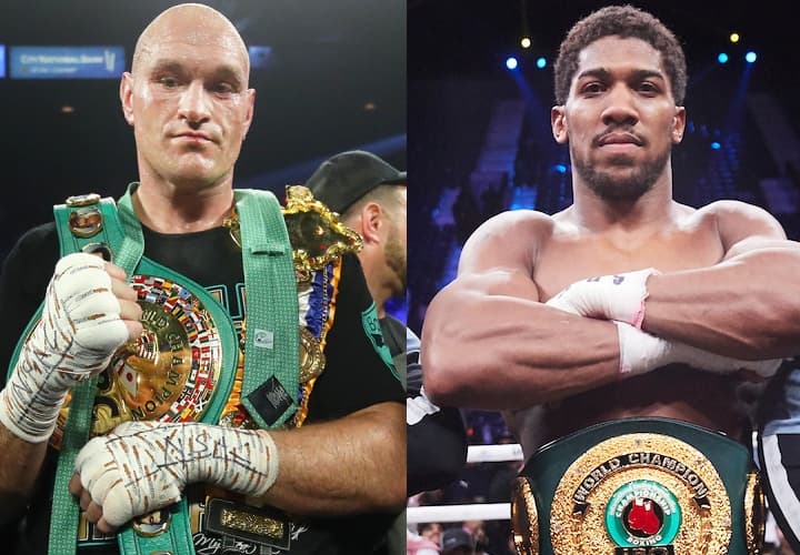 Tyson Fury and Anthony Joshua