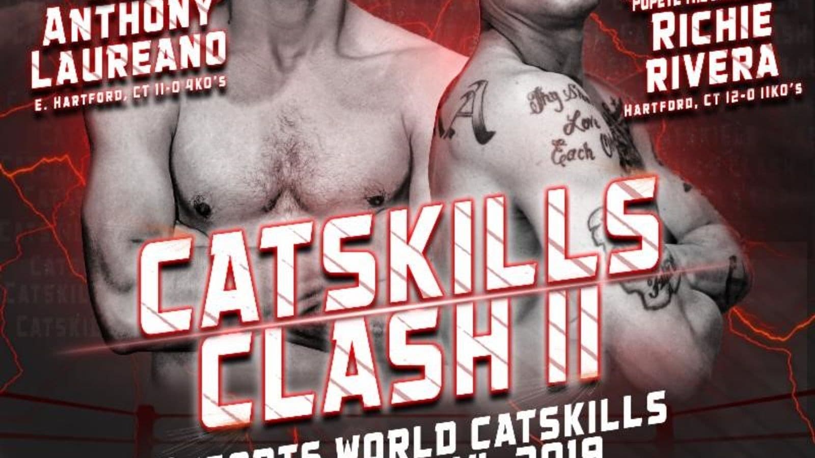 Anthony Laureano Catskills Clash 2 Fight Poster