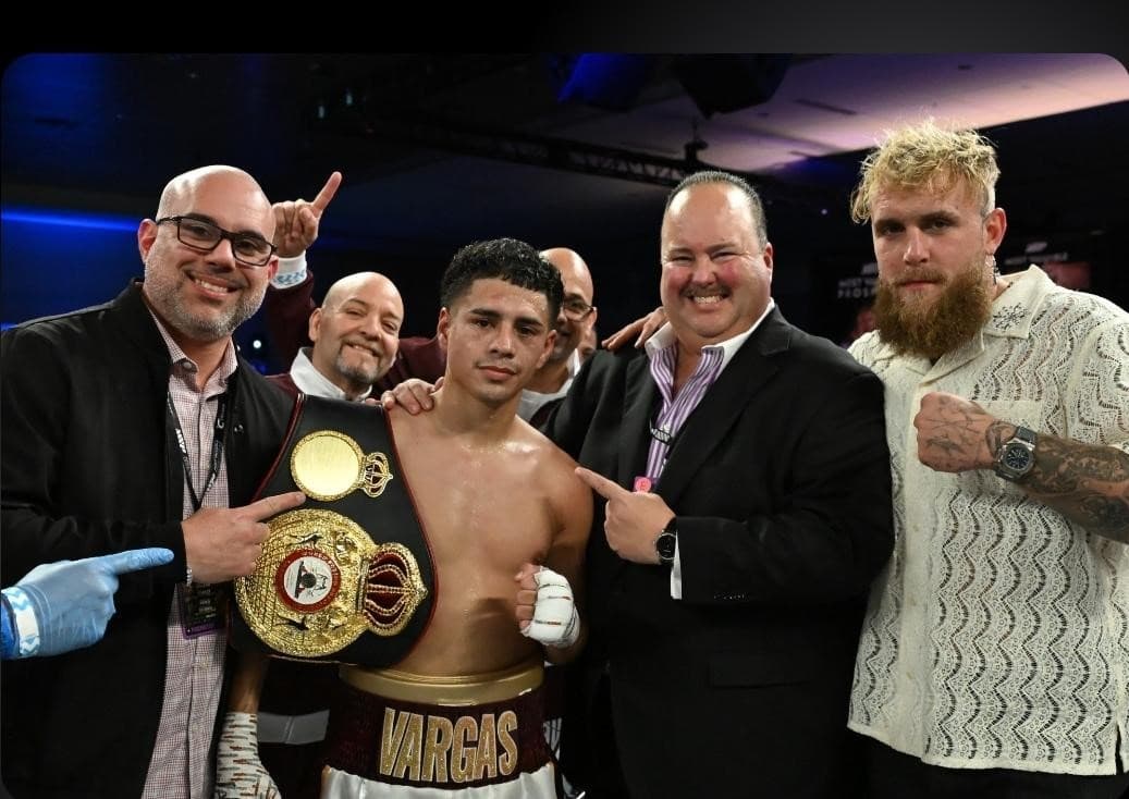 Antonio Vargas With Jake Paul