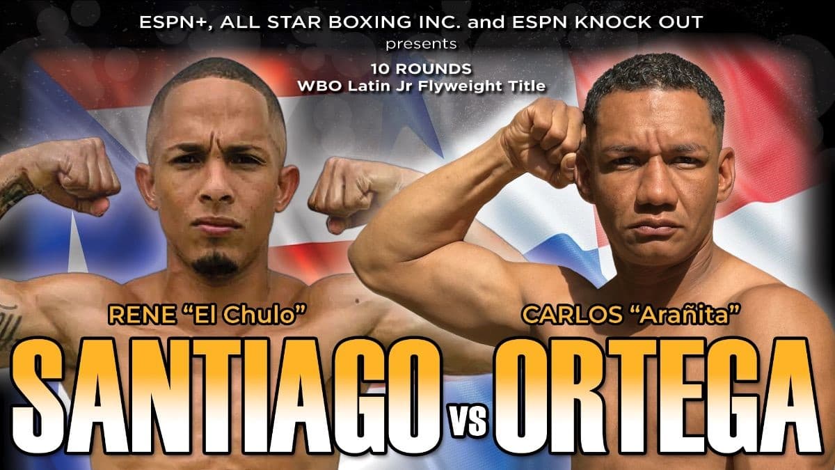 Rene Santiago vs Carlos Ortega