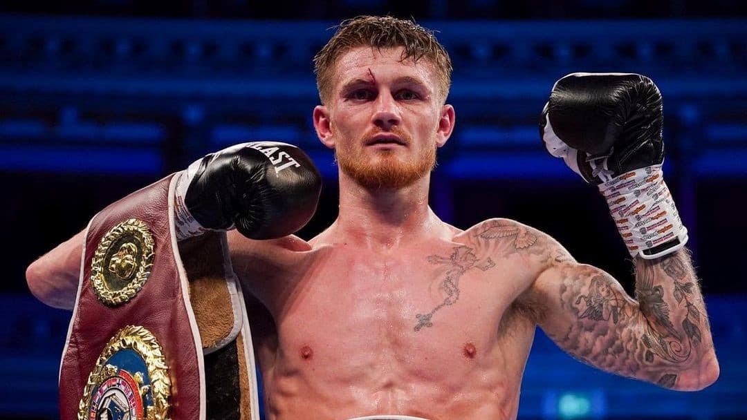Archie Sharp WBO Belt Victory