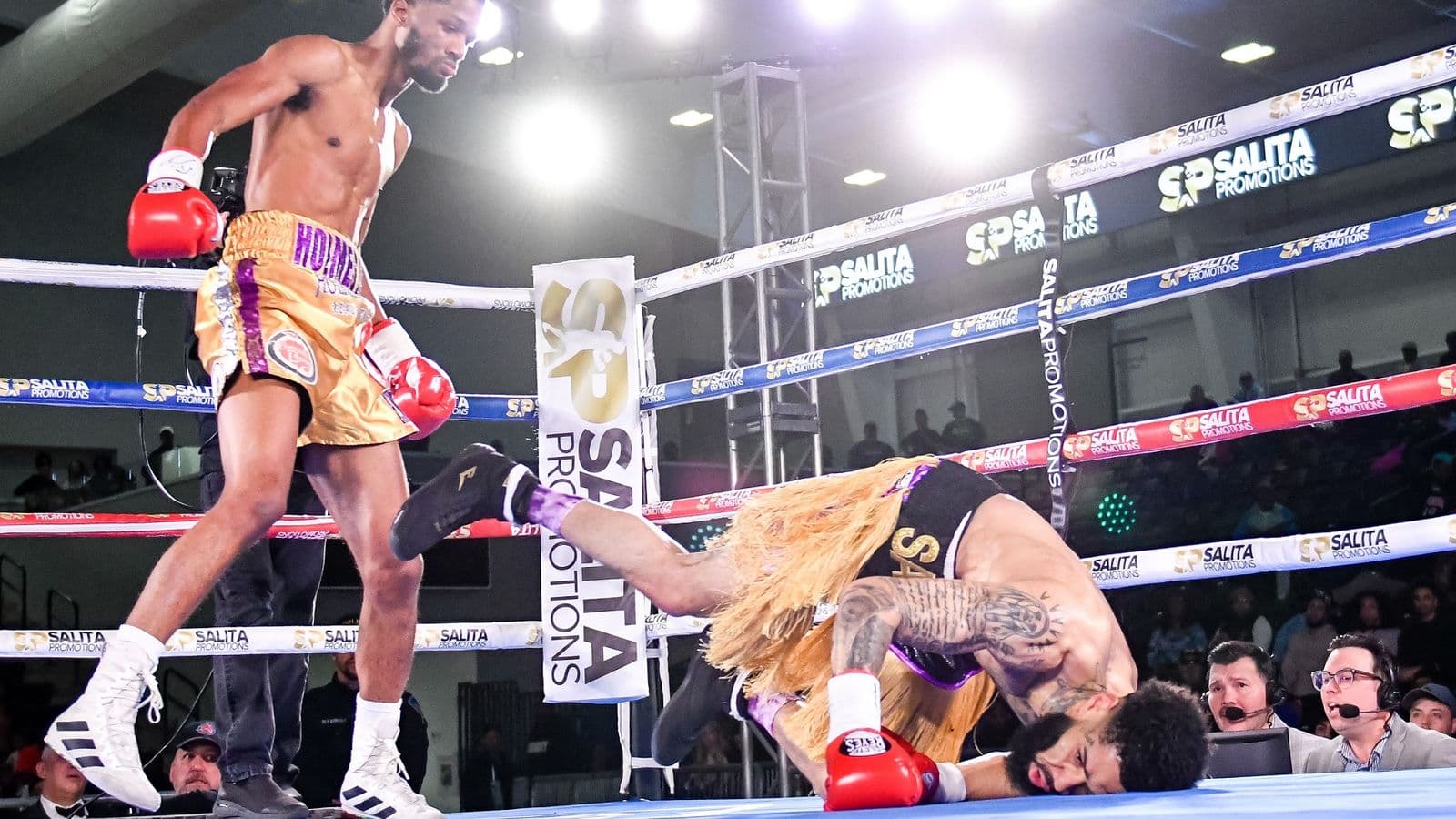 Ardreal Holmes Jr vs Marlon Harrington Fight