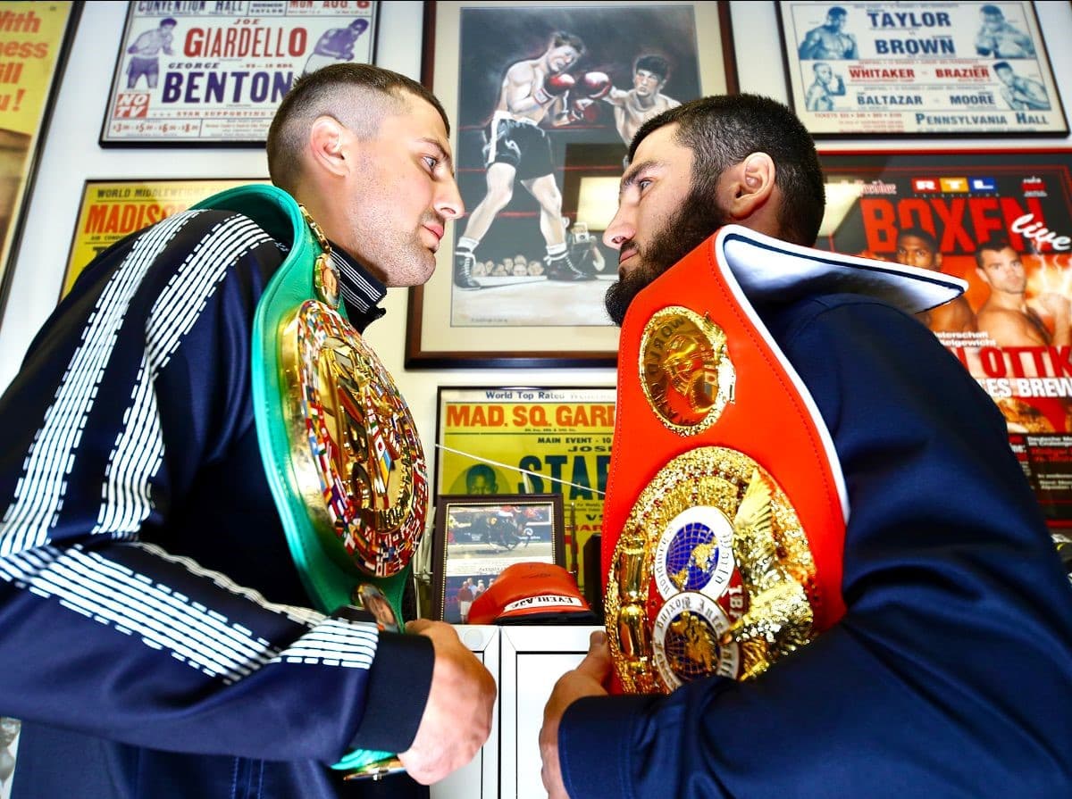 Oleksandr Gvozdyk vs Artur Beterbiev Face Off