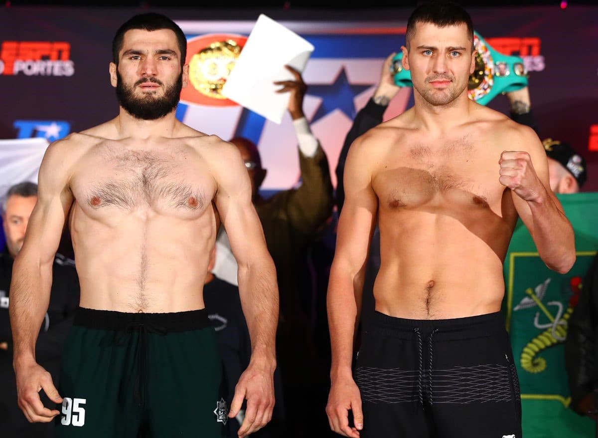 Oleksandr Gvozdyk vs Artur Beterbiev Weigh in