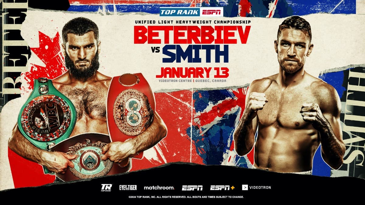 Artur Beterbiev vs Callum Smith January