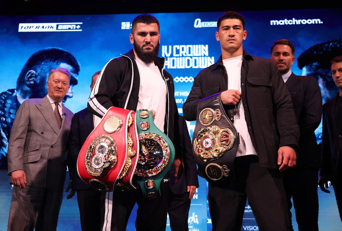 Artur Beterbiev vs Dmitriy Bivol Belts