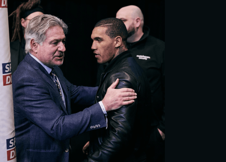 Conor Benn and Robert Smith