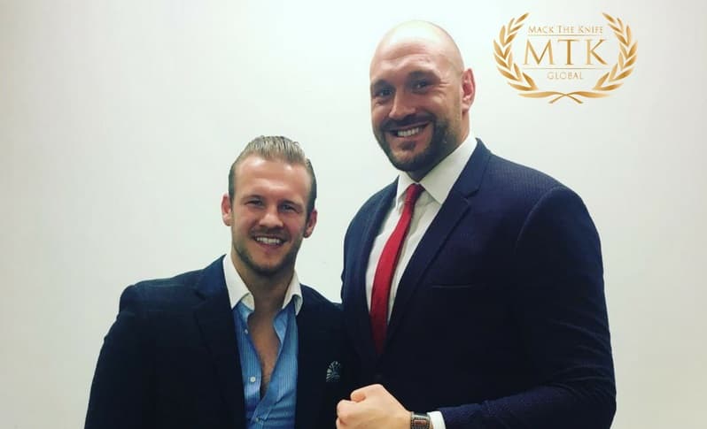 Ben Davison and Tyson Fury