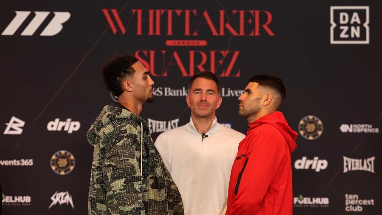 Ben Whittaker vs Braian Suarez Faceoff