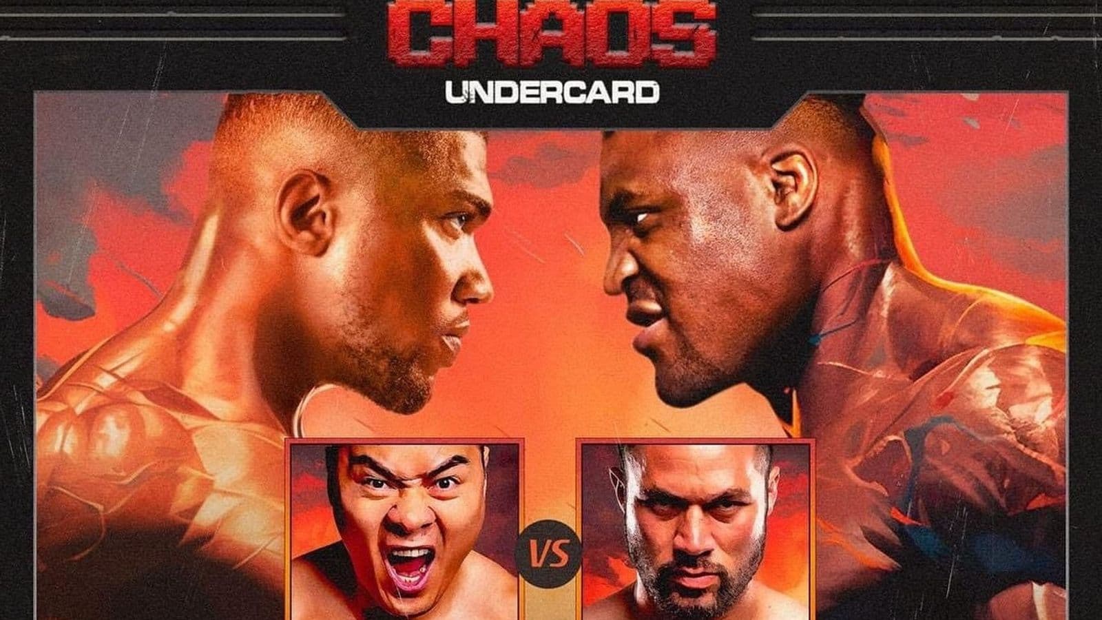 Anthony Joshua vs Francis Ngannou Cropped
