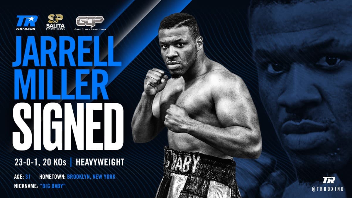 Jarrell Miller Top Rank