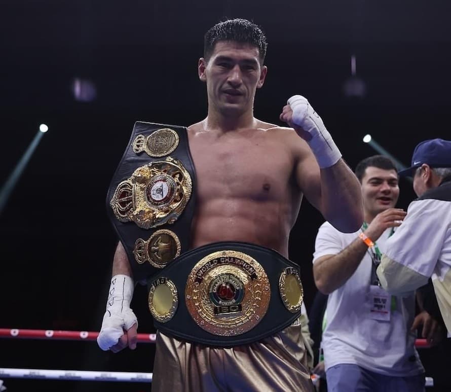 Dmitriy Bivol IBO Belt