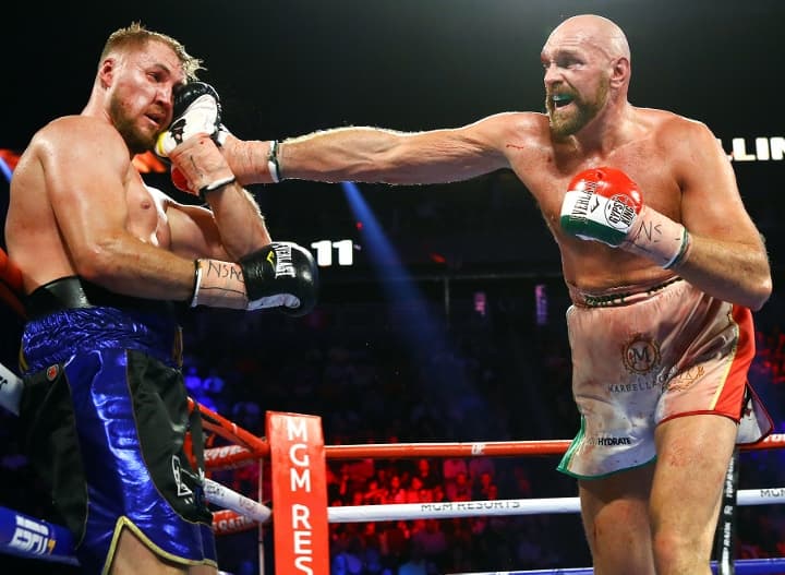 Tyson Fury vs Otto Wallin