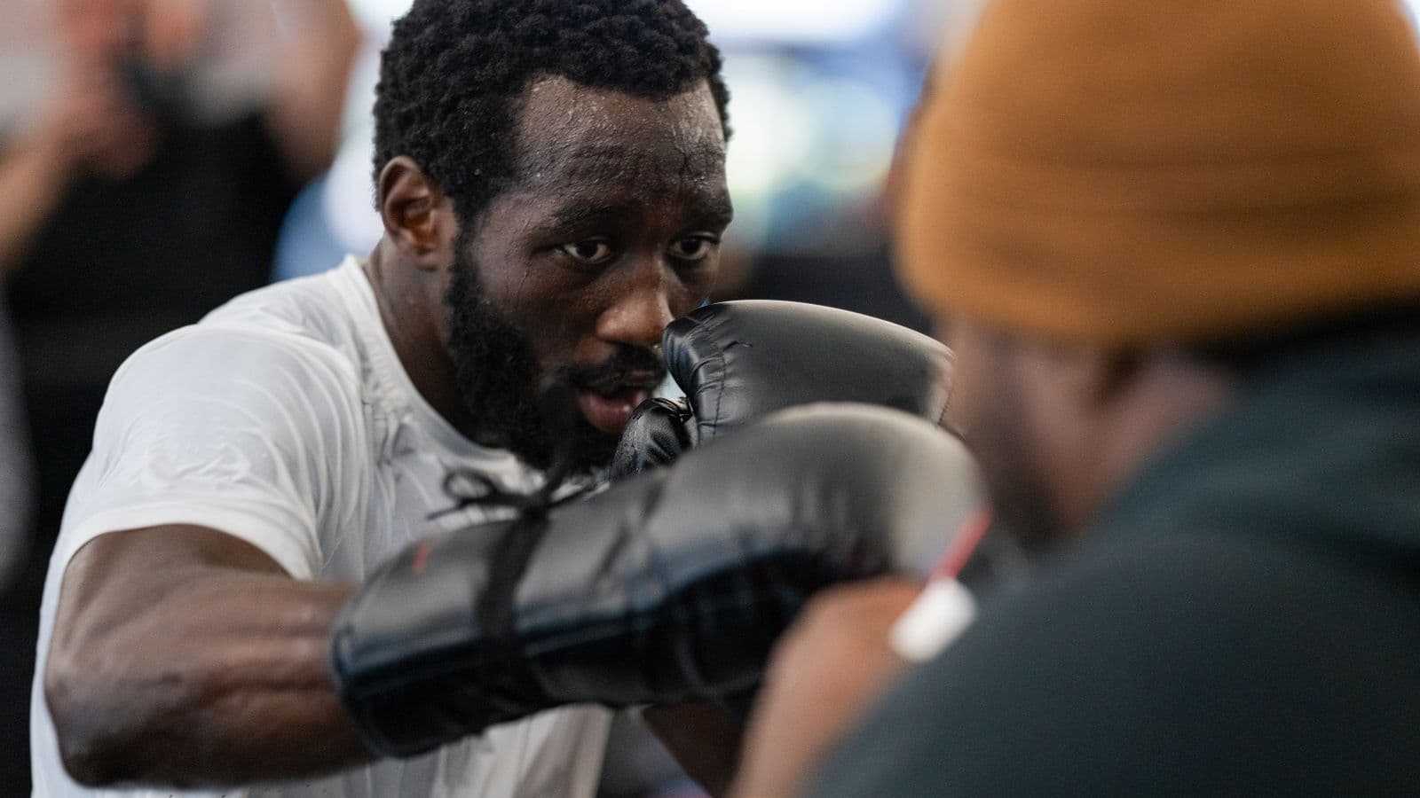 Terence Crawford vs Errol Spence Media Workout