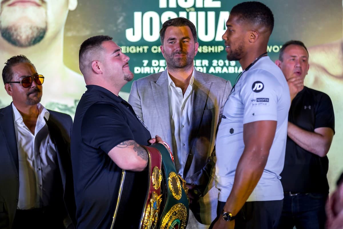 Andy Ruiz Jr vs Anthony Joshua Head to Head
