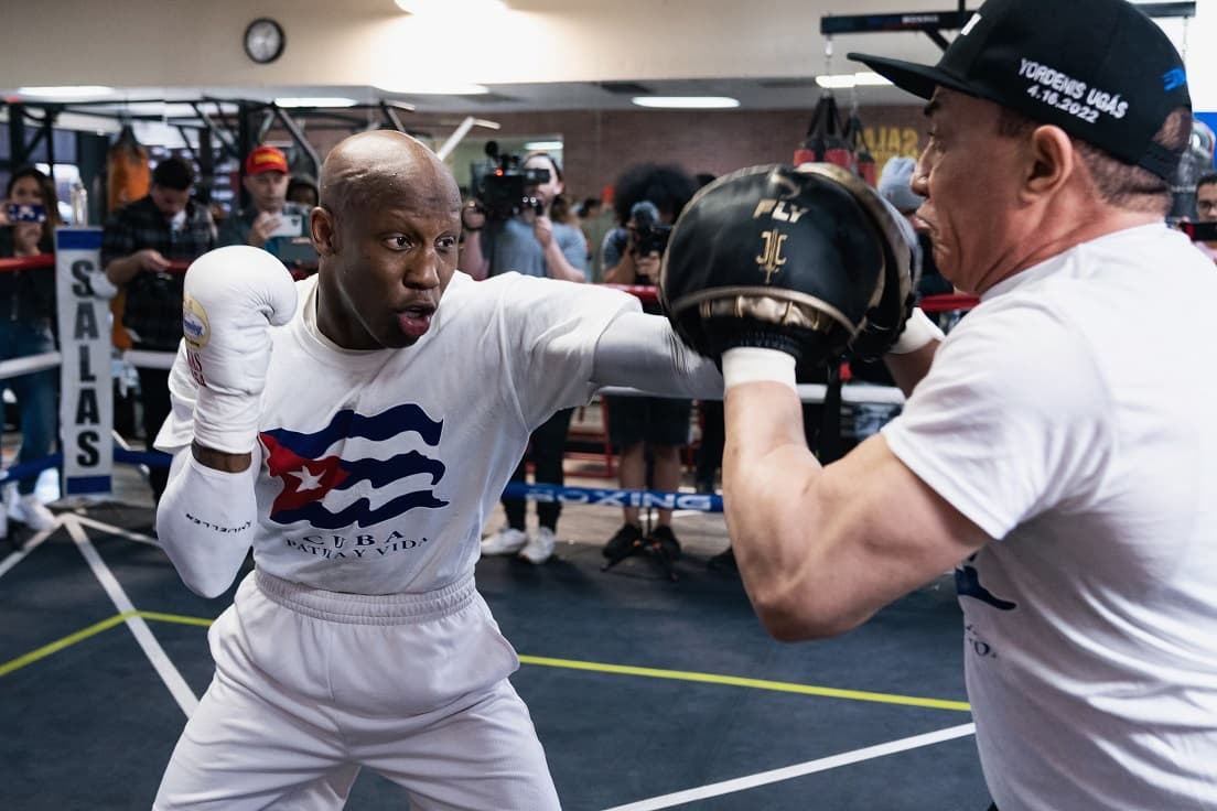 Yordenis Ugas Media Workout