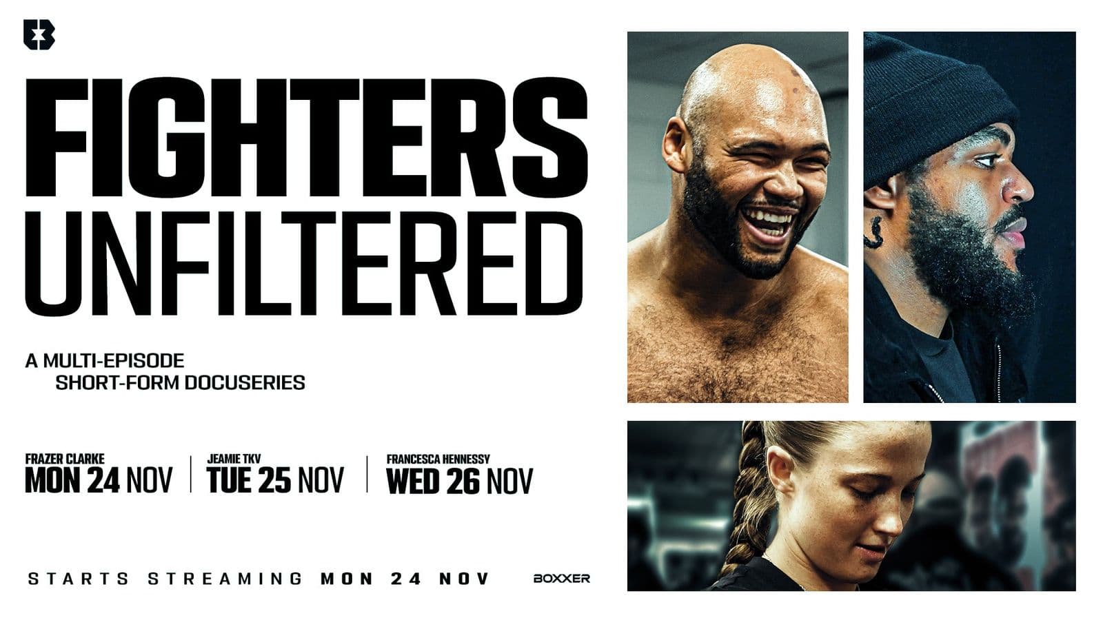 BOXXER launch exciting new docuseries on three of their biggest stars