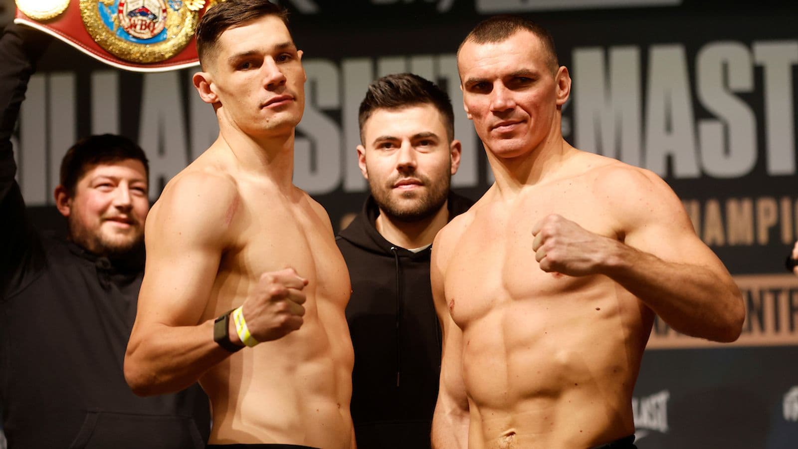 Chris Billam Smith vs Mateusz Masternak Weighin