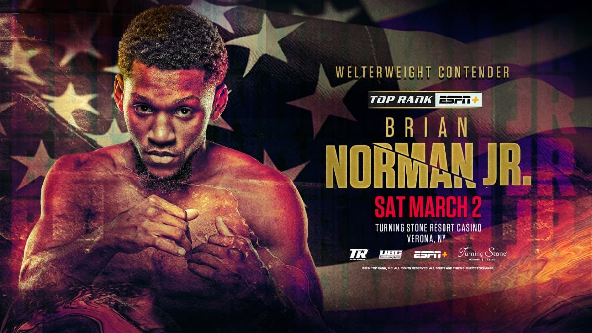 Brian Norman Jr vs Janelson Bocachica