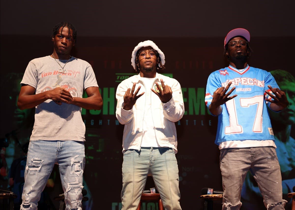 Keyshawn Davis and Kelvin and Keon