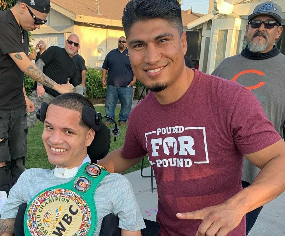 Izaac Colunga and Mikey Garcia
