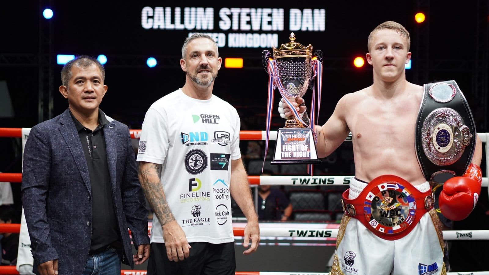 Callum Dan wins second pro title at just 17