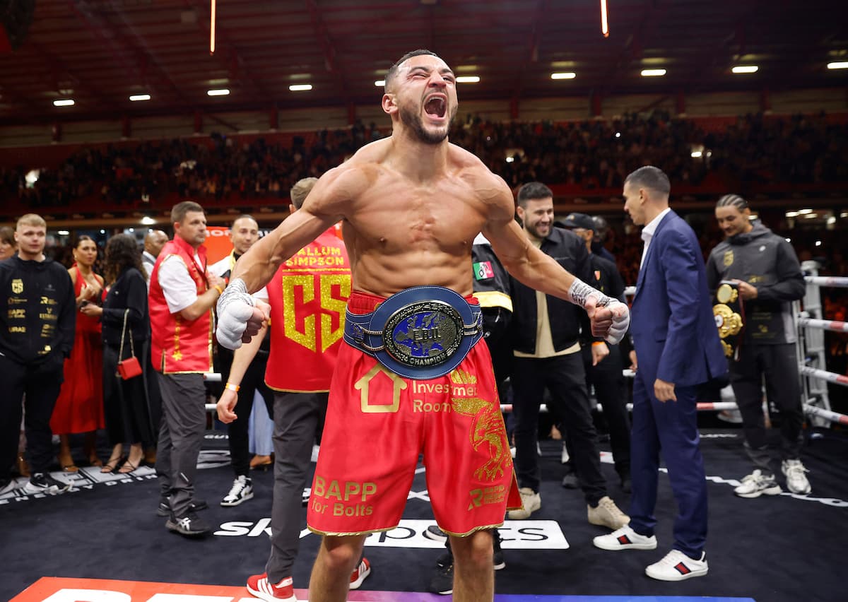 Callum Simpson vs Ivan Zucco European Title