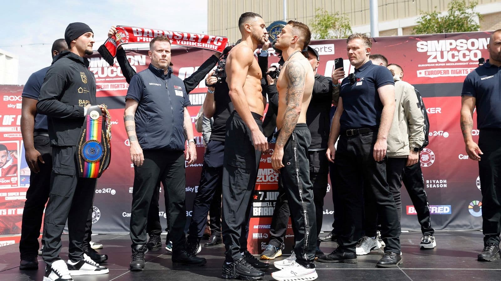 Callum Simpson vs Ivan Zucco Weights