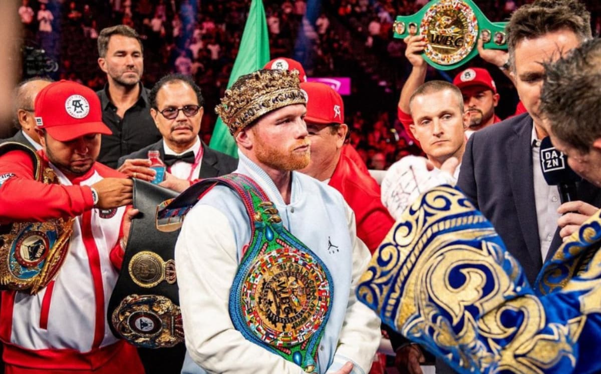 Canelo Crown and WBC Title