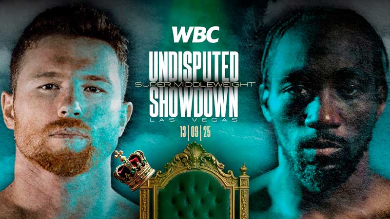 Canelo Alvarez vs Terence Crawford WBC Poster