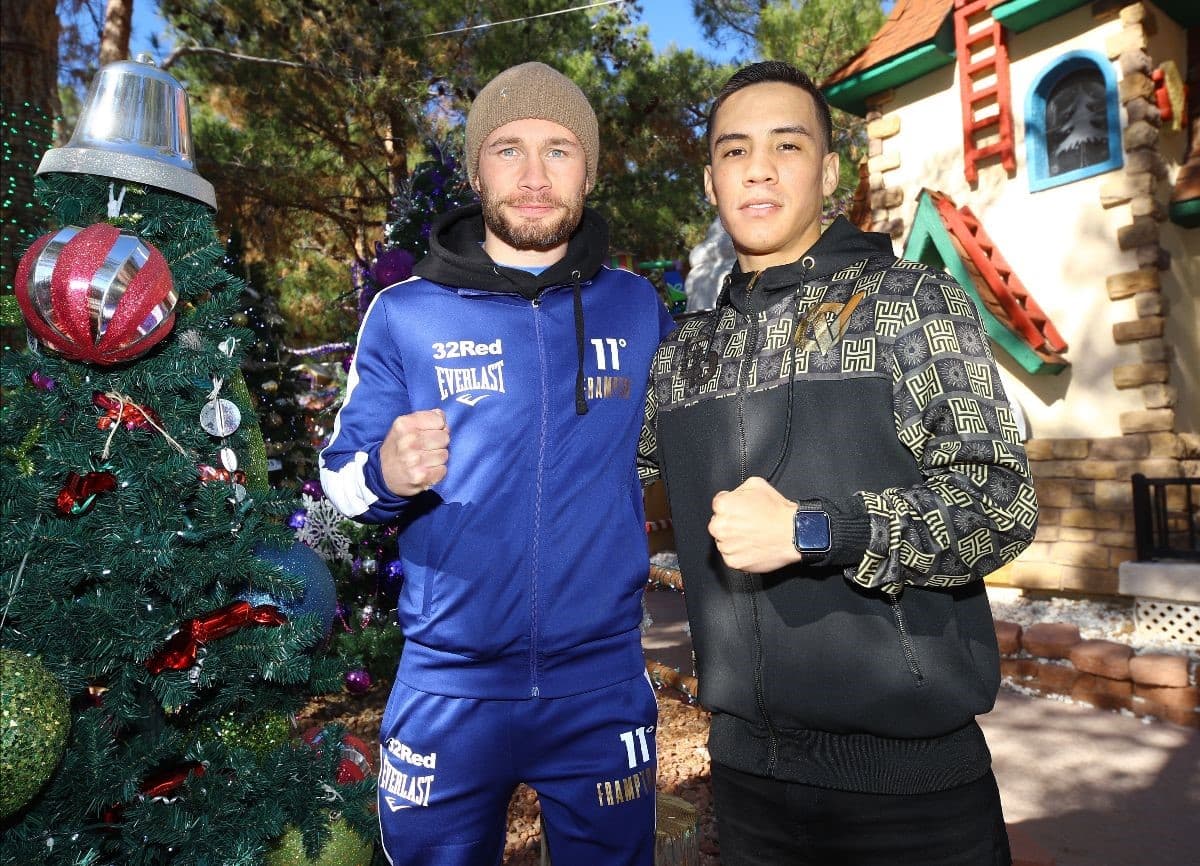 Carl Frampton and Oscar Valdez
