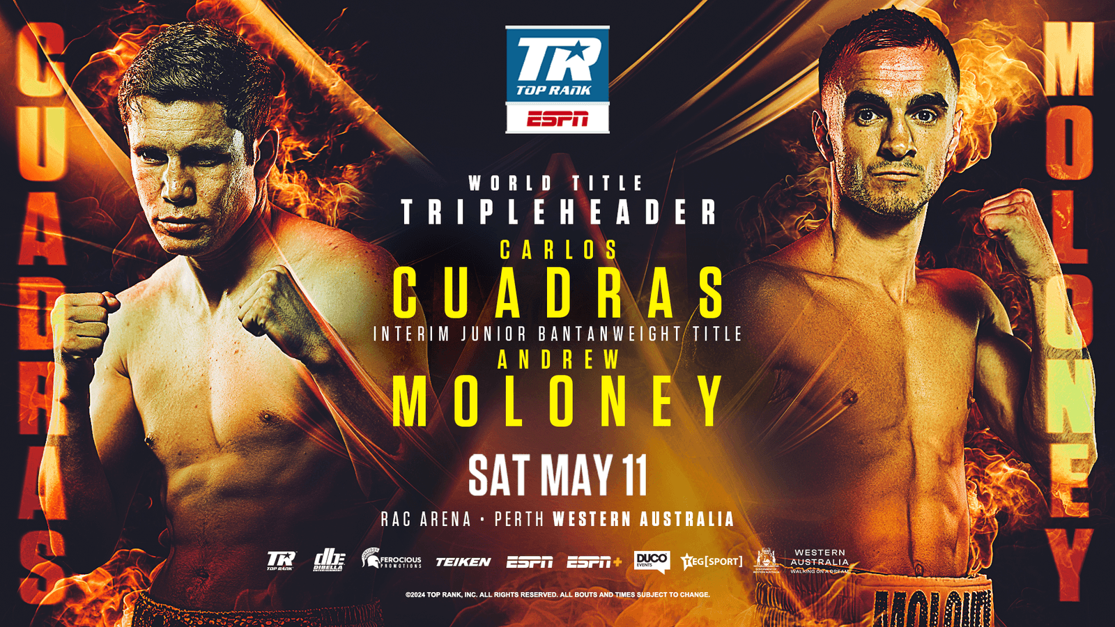 Carlos Cuadras vs Andrew Moloney