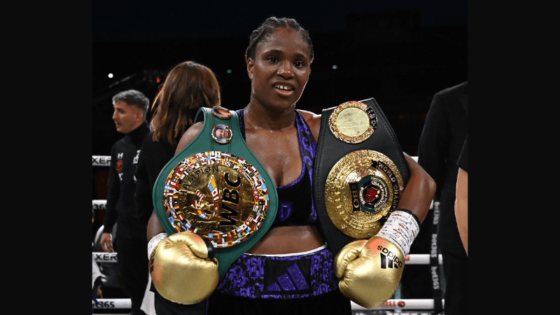 Caroline Dubois talks about her biggest inspiration in her boxing career