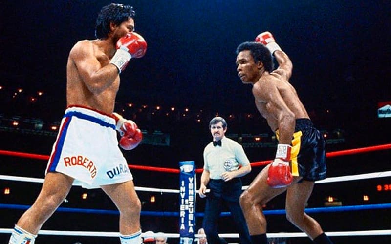 Sugar Ray Leonard vs Roberto Duran