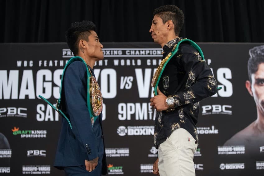 Mark Magsayo vs Rey Vargas Face Off