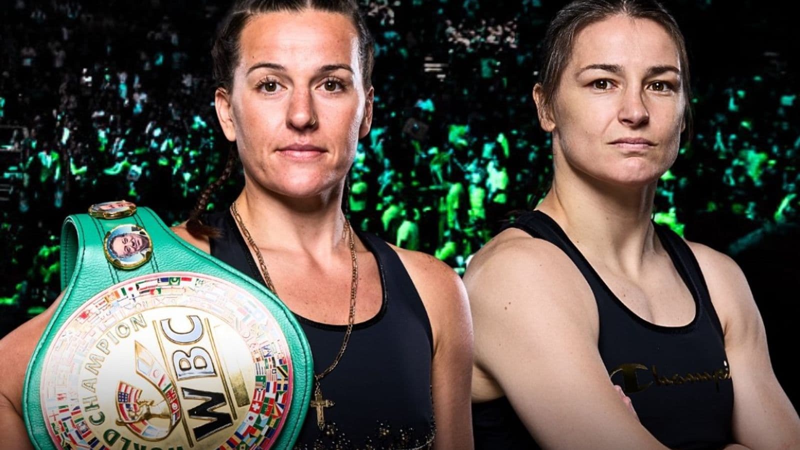 Chantelle Cameron and Katie Taylor