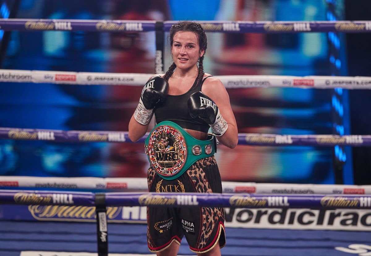 Chantelle Cameron WBC Belt