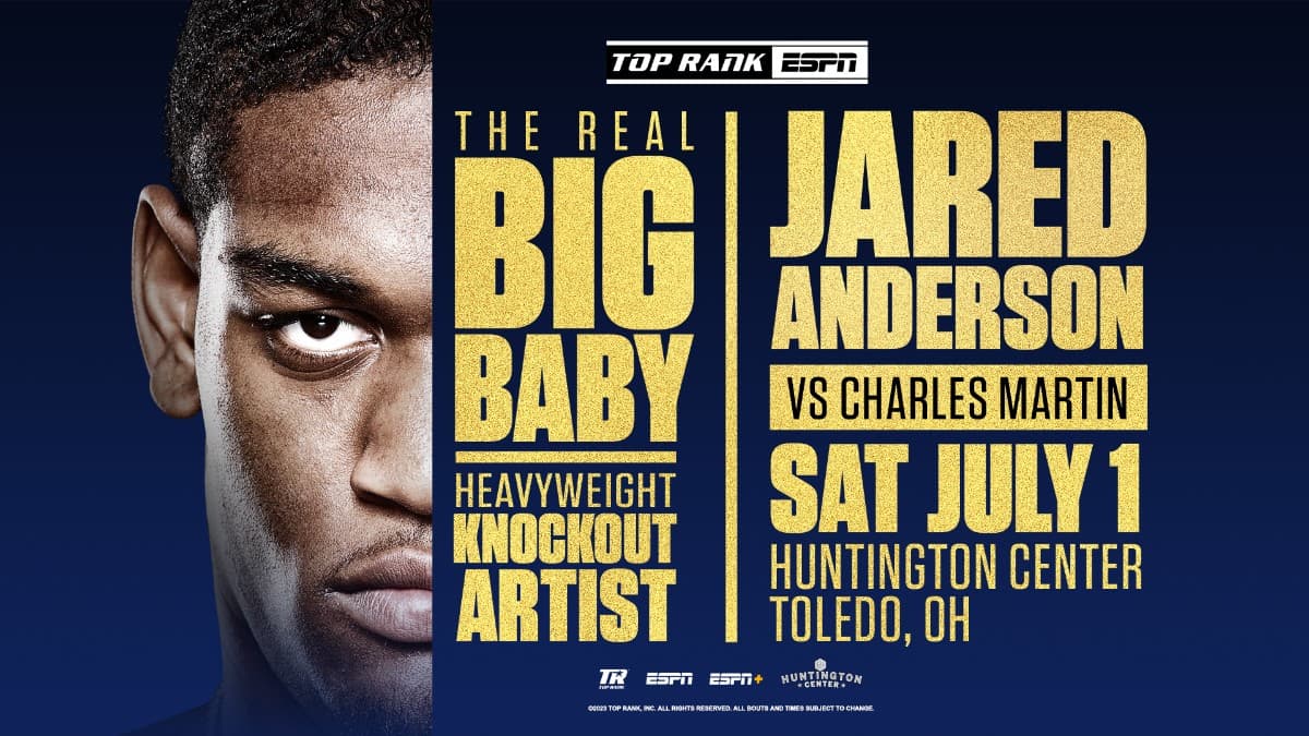 Jared Anderson vs Charles Martin