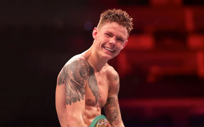 Charlie Edwards Smiling WBC Belt