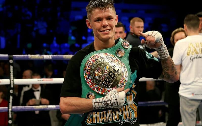 Charlie Edwards WBC Belt